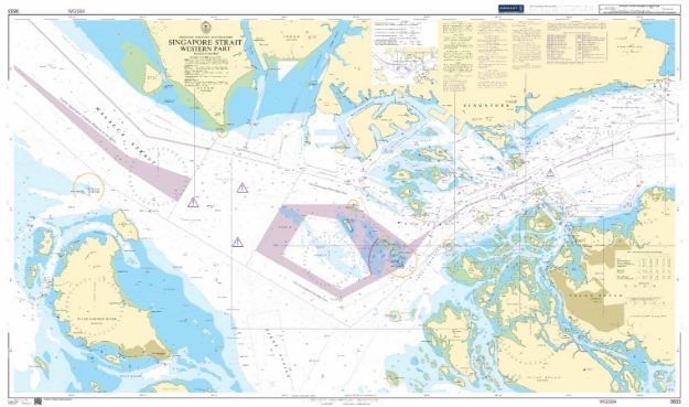 BA 3833 - Singapore Strait - Western Part